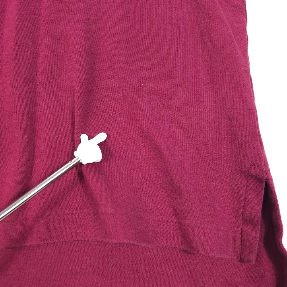 Vintage Polo Ralph Lauren Mens M Burgundy Short Sleeve Pique Pony Logo Shirt